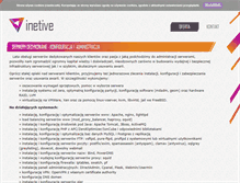 Tablet Screenshot of inetive.pl